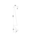 ***OFER/DES*** VECTOR * PIE SALON LED SAVIA